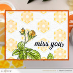 Altenew Golden Honeycomb Fresh Dye Ink Pad alt10084 miss you