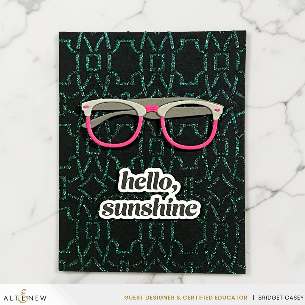 Altenew Gorgeous Glitter Pastes Set eyeglasses
