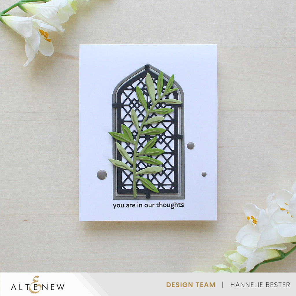 Altenew Gothic Arches Dies alt11245 in our thoughts