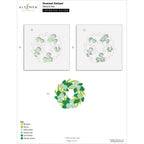 Altenew Gourmet Garland Layering Stencils alt10364 layering guide