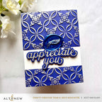 Altenew Graceful Feather Wax Seal Stamp alt11160 blue