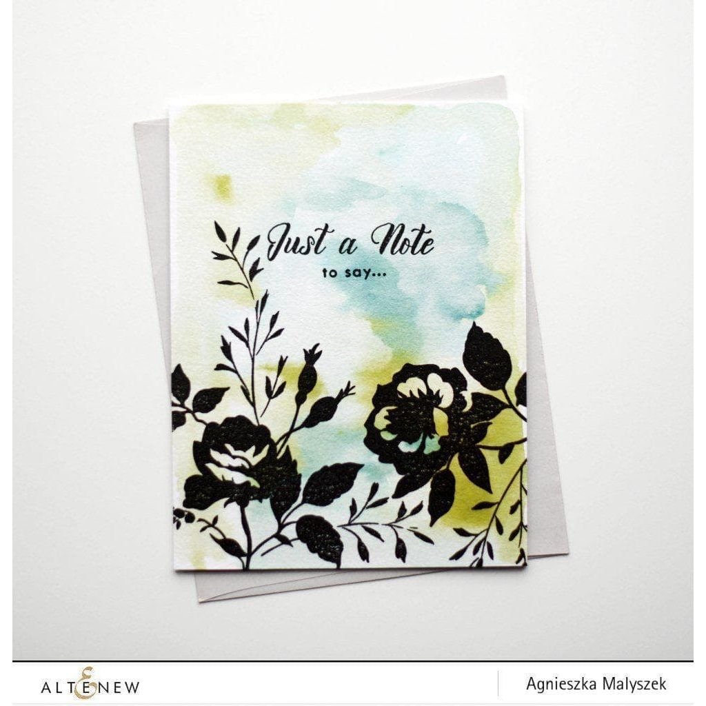 Altenew Green Fields Fresh Dye Ink Mini Cube Set alt7827 flowers