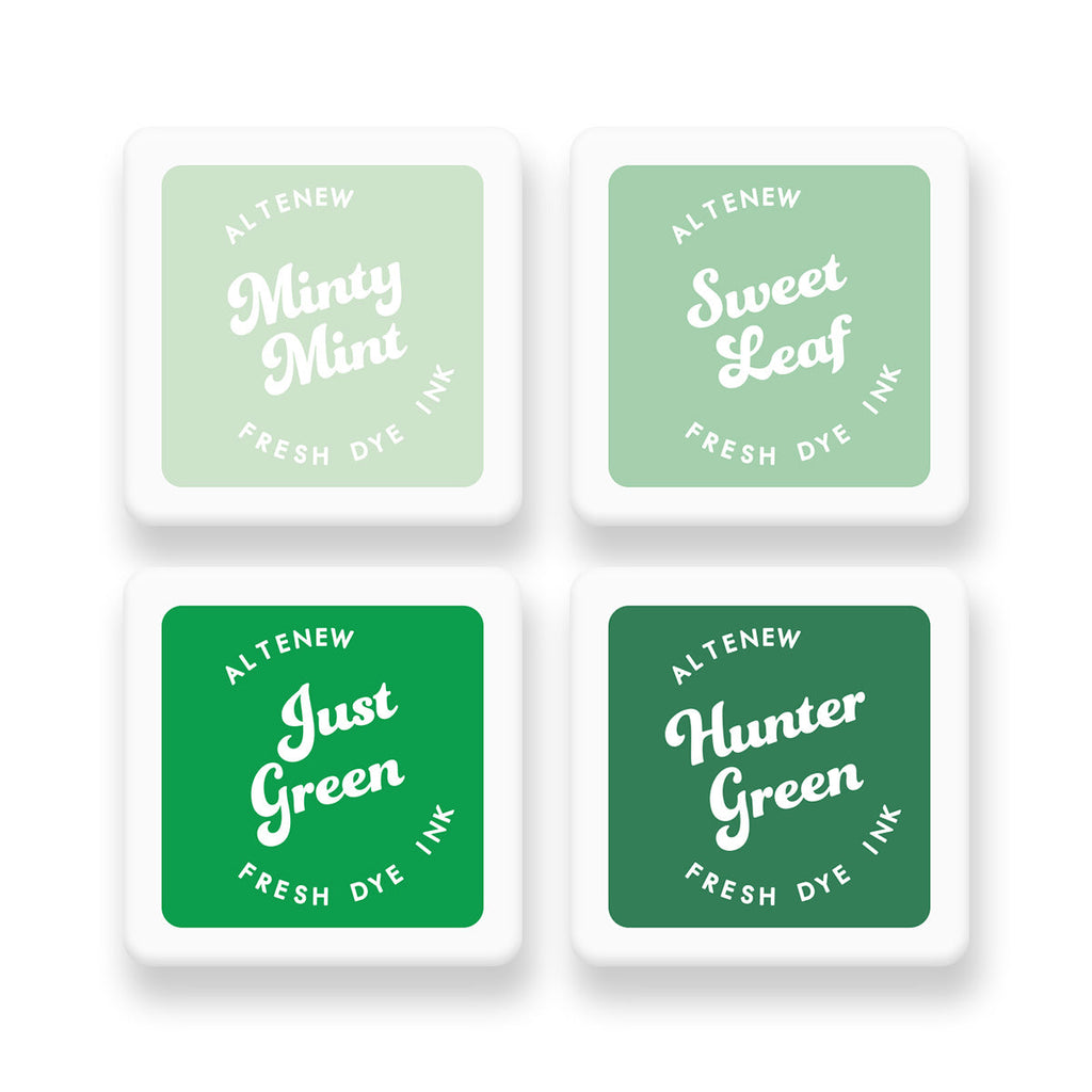 Altenew Green Meadows Fresh Dye Ink Mini Cubes alt8410