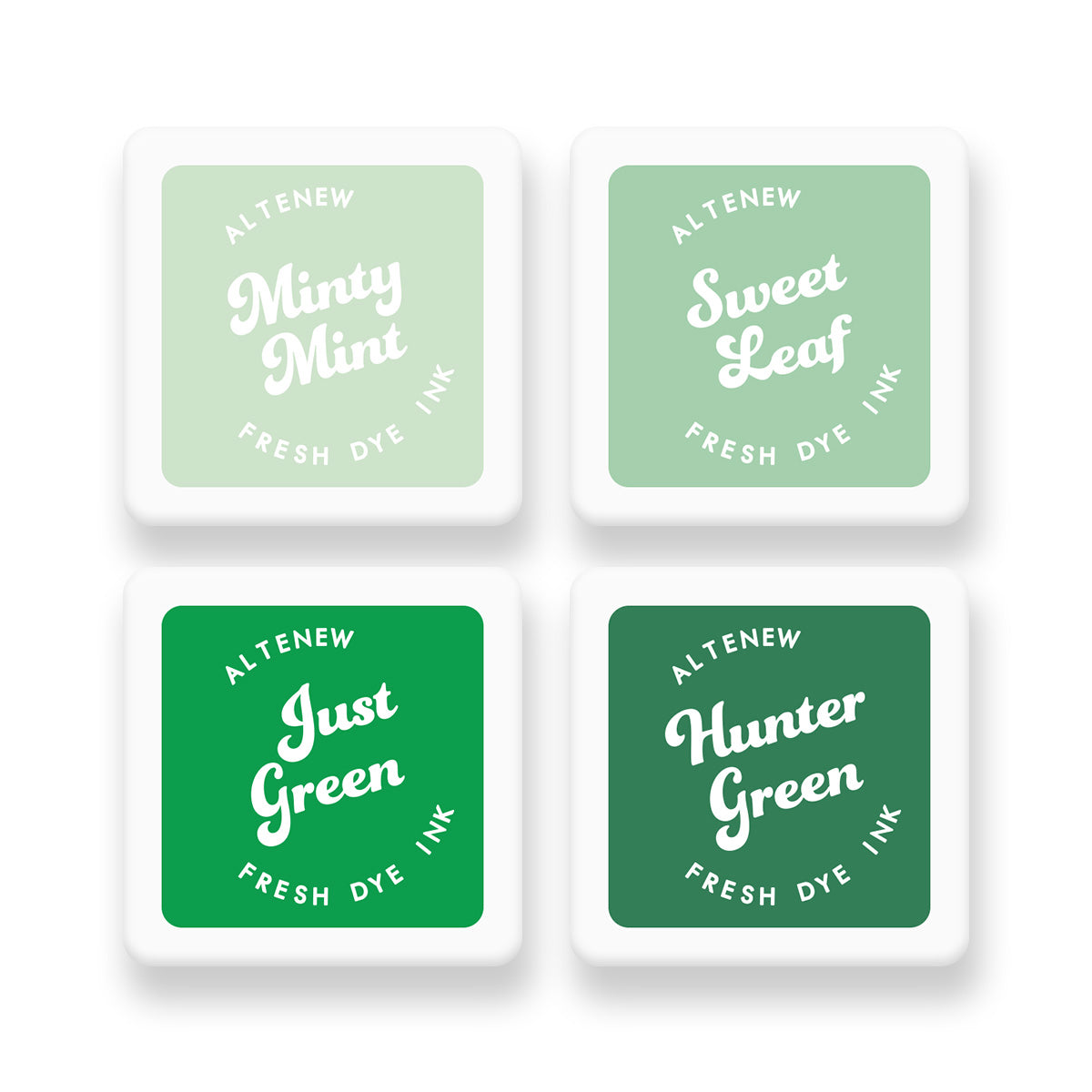 Altenew Green Meadows Fresh Dye Ink Mini Cubes alt8410