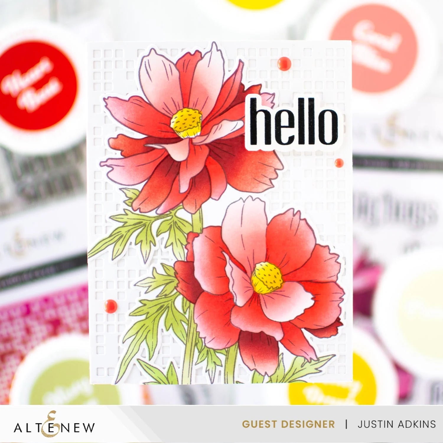Altenew Heart Beat Fresh Dye Ink Pad alt8417 hello