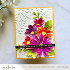 Altenew Hearts and Paislies Stencils alt8704 thank you