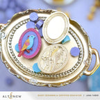 Altenew Heirloom Oval Wax Seal Stamp alt11161 bird
