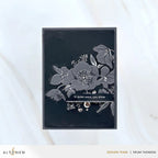 Altenew Hellebore Haven 3D Embossing Folder alt11141 gray