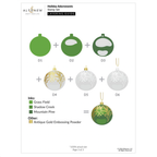 Altenew Holiday Adornments Clear Stamps alt11522 layering guide 3