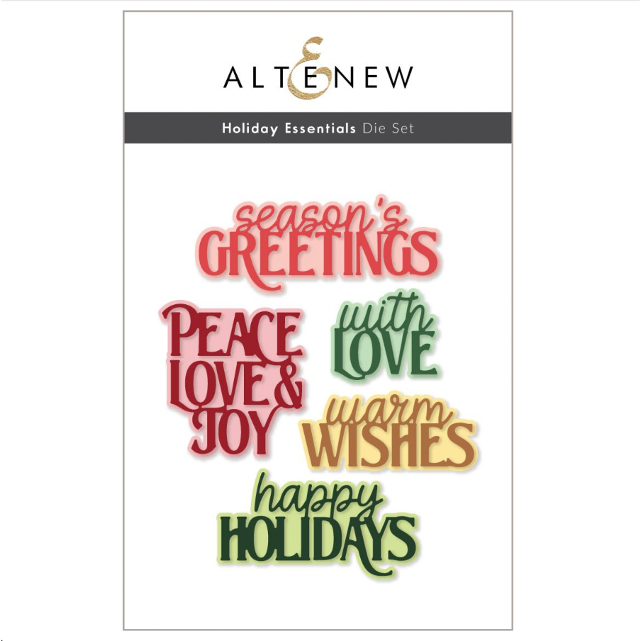 Altenew Holiday Essentials Dies alt11524