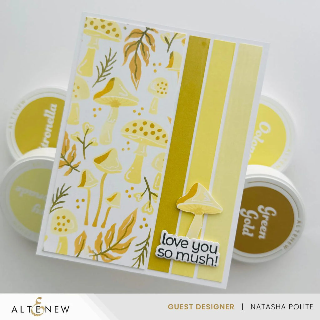 Altenew Icy Lemonade Fresh Dye Ink Pad alt8628 love you