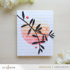 Altenew Intertwining Leaves Layering Dies alt10581 sunset