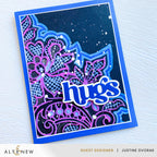 Altenew Lace 3D Embossing Folder alt10806 hugs