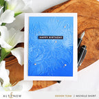Altenew Lapis Lazuli Fresh Dye Ink Set happy birthday