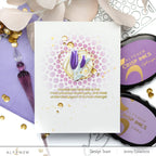 Altenew Layered Lily Add On Clear Stamps alt451* dots