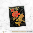 Altenew Leafscape Dies alt11284 orange and gold