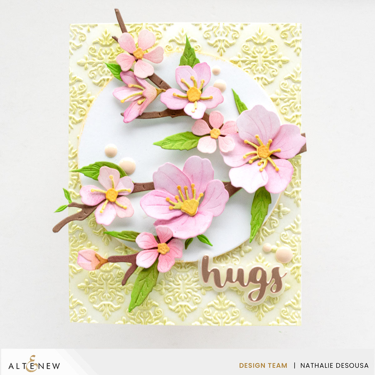 Altenew Lemon Ice Fresh Dye Ink Pad alt8735 hugs