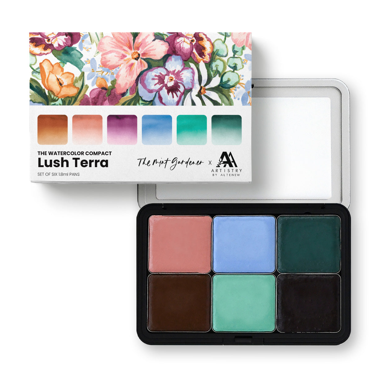 Altenew Lush Terra Watercolor Compact alt11082