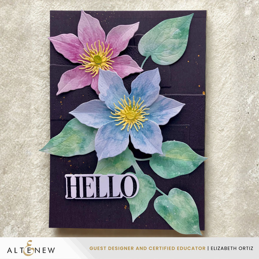 Altenew Lush Terra Watercolor Compact alt11082 hello