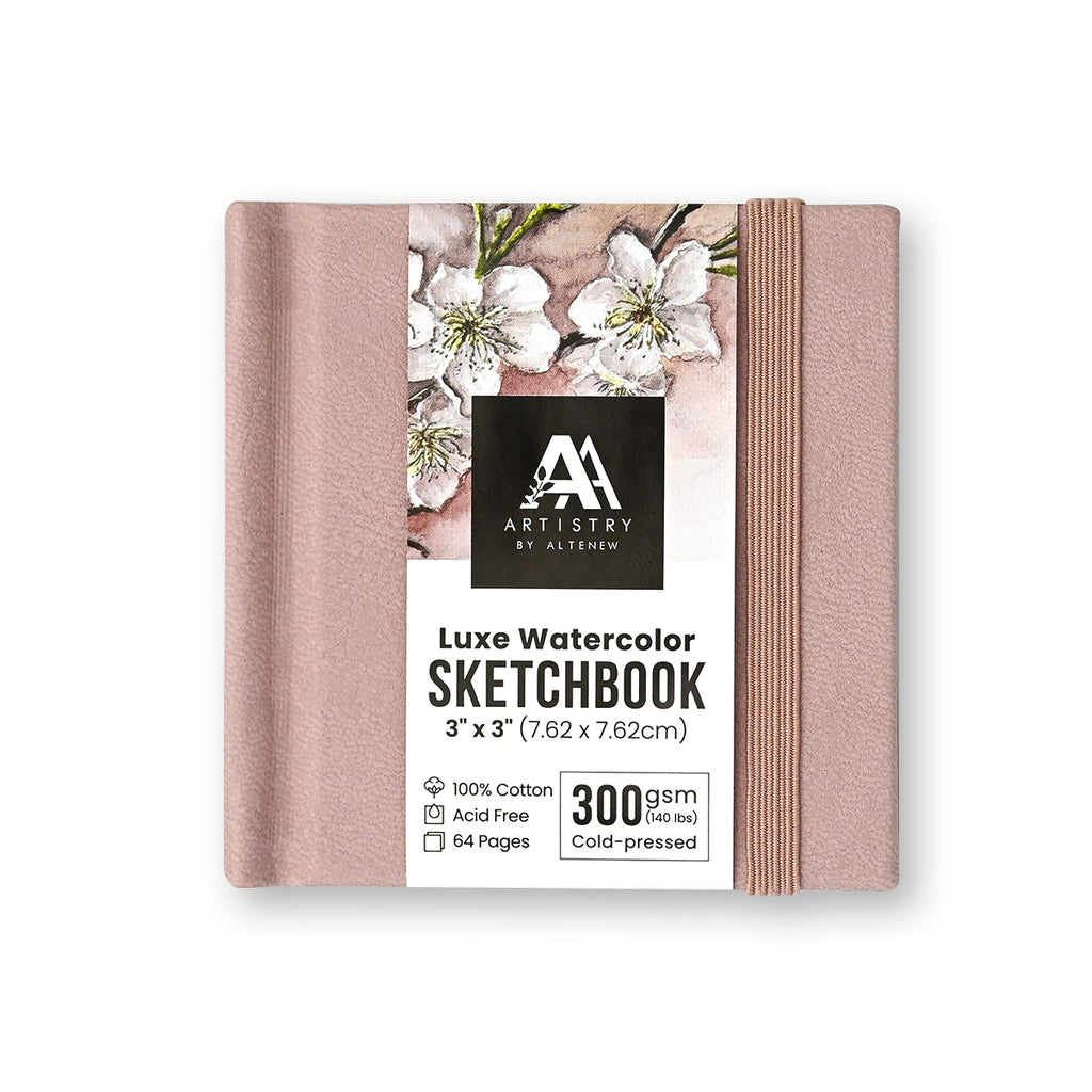 Altenew Luxe Watercolor Sketchbook 3 x 3 inch alt11171