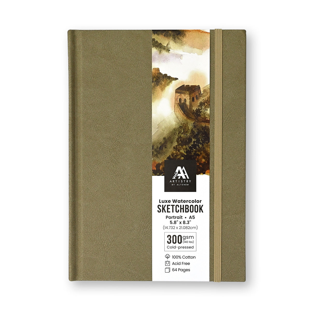 Altenew Luxe Watercolor Sketchbook Collection Set image 3