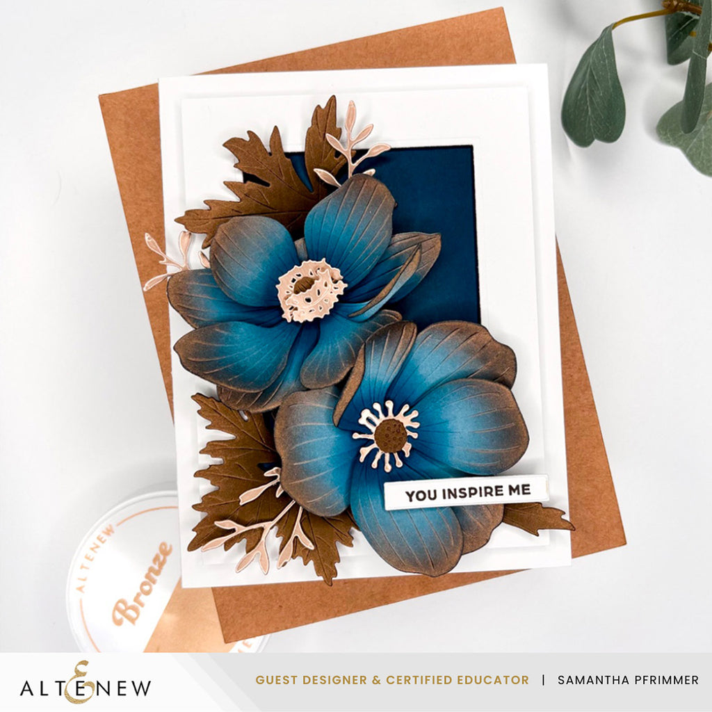 Altenew Magical Metallic Ink Bundle flowers