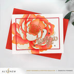 Altenew Magical Peony Press Plate alt10877 love you