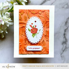 Altenew Magnolia Dreams 3D Embossing Folder alt10767 hello