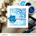 Altenew Magnolia Dreams 3D Embossing Folder and Layering Stencil Set love