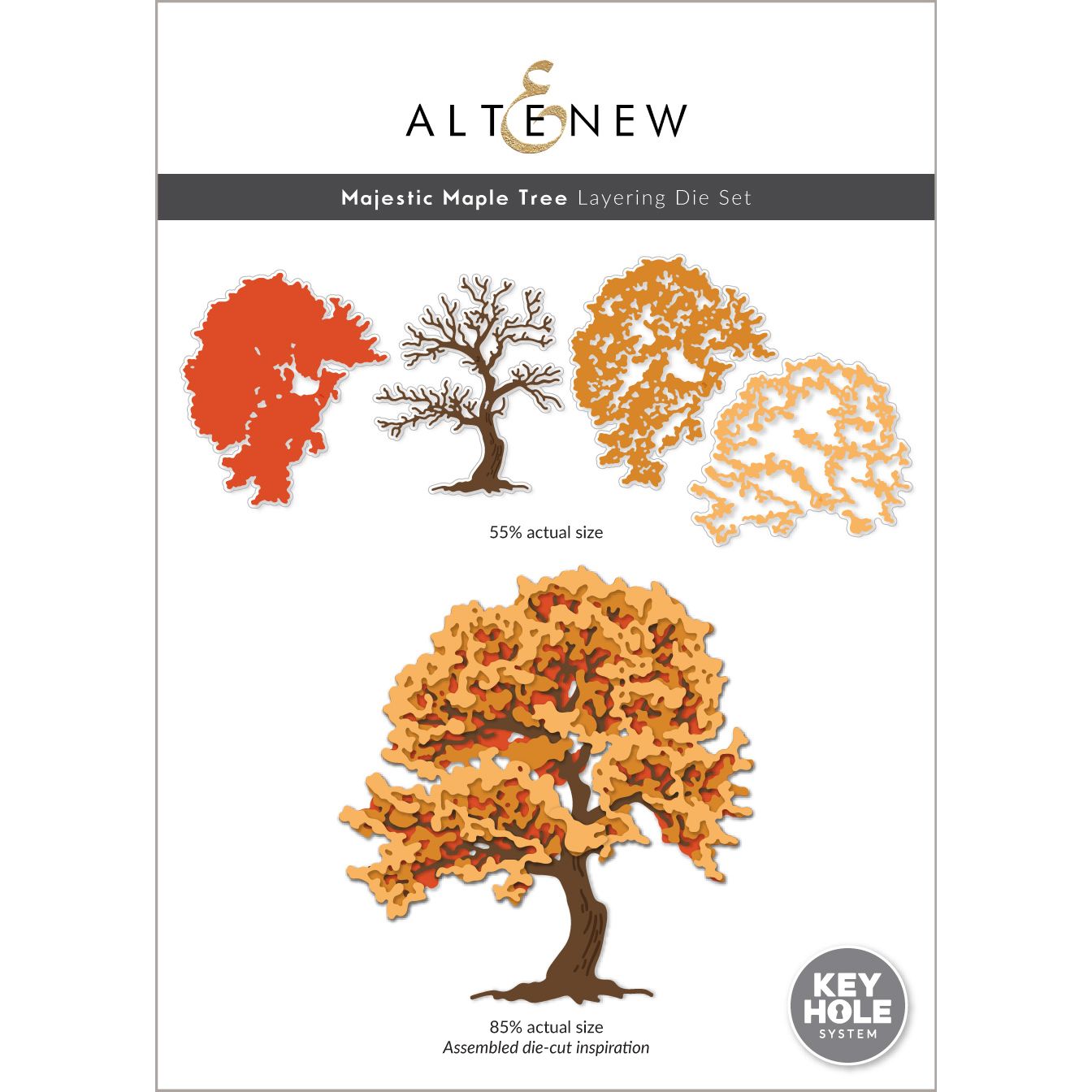 Altenew Majestic Maple Tree Layering Dies alt10984