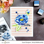 Altenew Marbled Bloom Masked Stencil alt6035* birthday