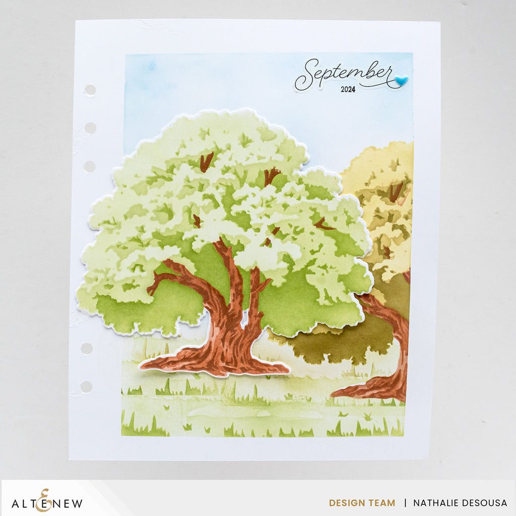 Altenew Marine Life Fresh Dye Ink Pad Set trees