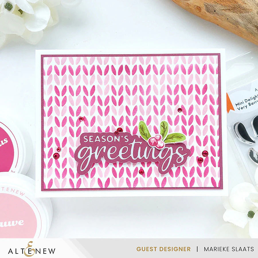 Altenew Mauve Fresh Dye Ink Pad alt8611 greetings