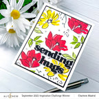 Altenew Mid Yellow Fresh Dye Ink Pad alt7808 flowers