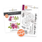 Altenew Mini Delight A Floral Congrats Stamp and Die Set alt10426bn