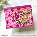 Altenew Mini Delight Celebratory Banner Stamp and Die Set alt10568bn pink
