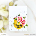 Altenew Mini Delight Celebratory Banner Stamp and Die Set alt10568bn thanks