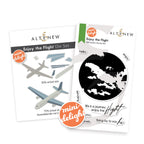 Altenew Mini Delight Enjoy the Flight Stamp and Die Set alt10947bn
