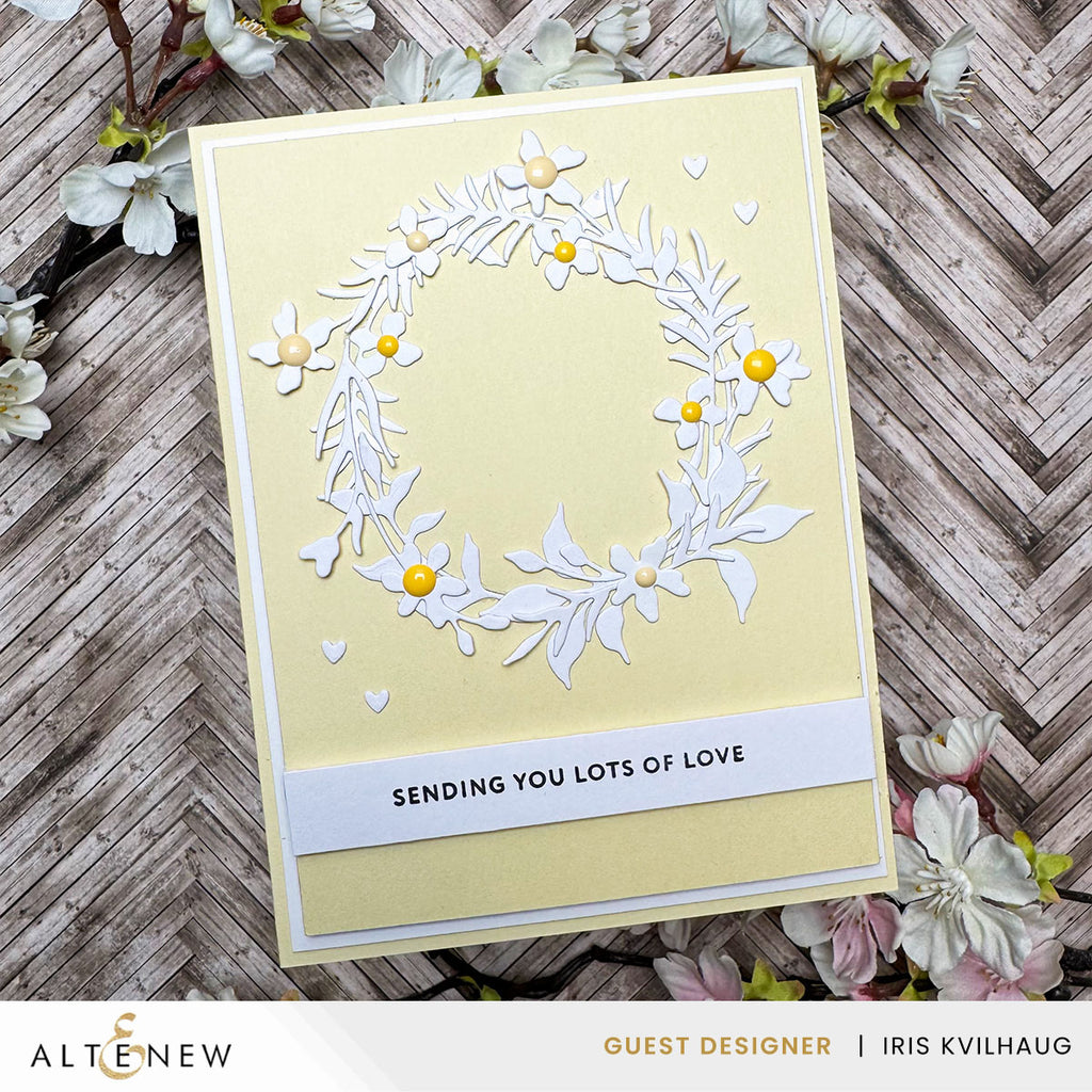 Altenew Mini Delight Expressions of the Heart Stamp and Die Set alt11207bn love