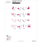 Altenew Mini Delight Garden Bench Clear Stamp and Die Set alt10656bn layering guide 2