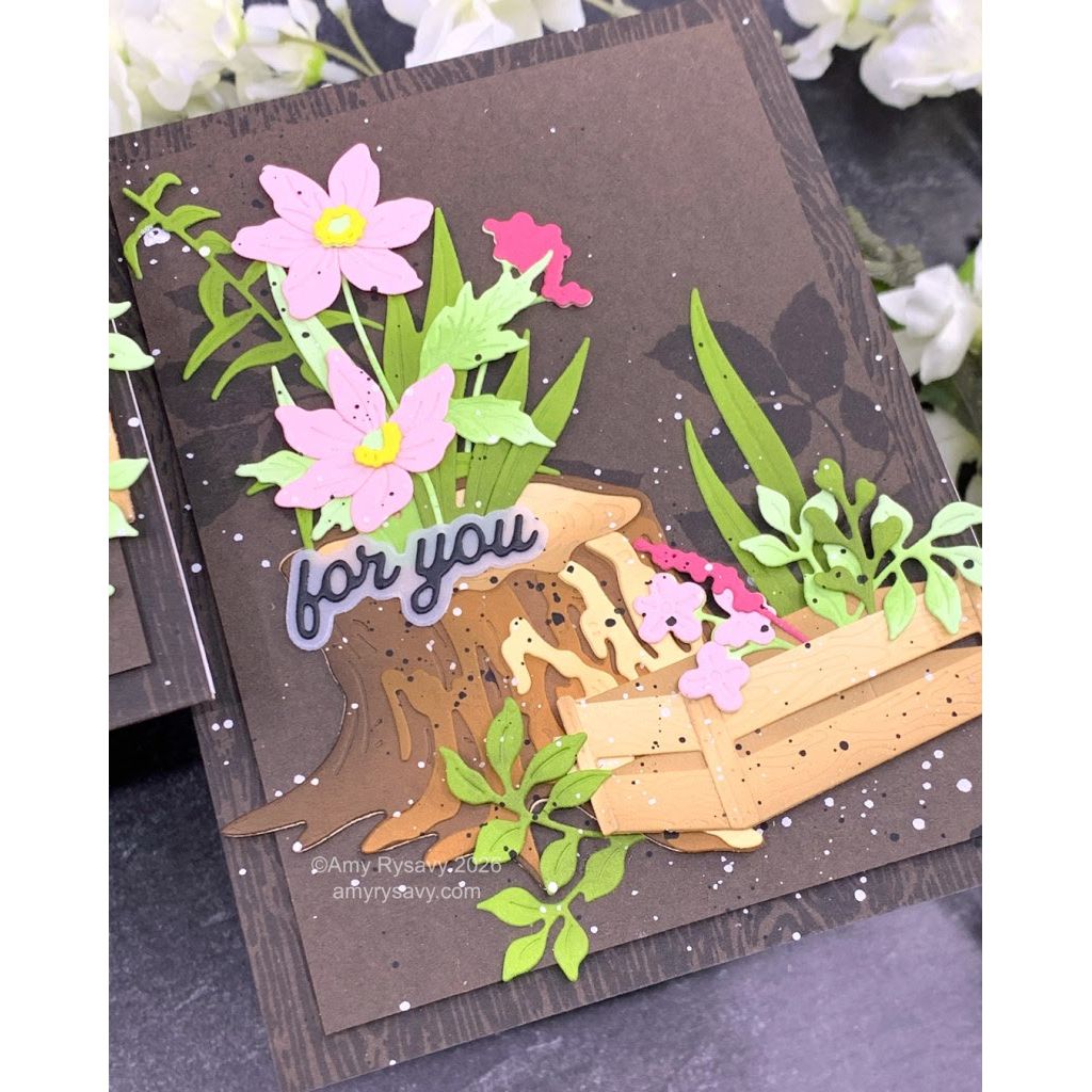 Altenew Mini Delight Gardener's Corner Stamp and Die Set alt11318bn for you | color-code:ALT01
