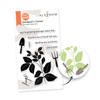 Altenew Mini Delight Gardener's Corner Stamp and Die Set alt11318bn image 1