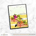 Altenew Mini Delight Gardener's Corner Stamp and Die Set alt11318bn sunshine