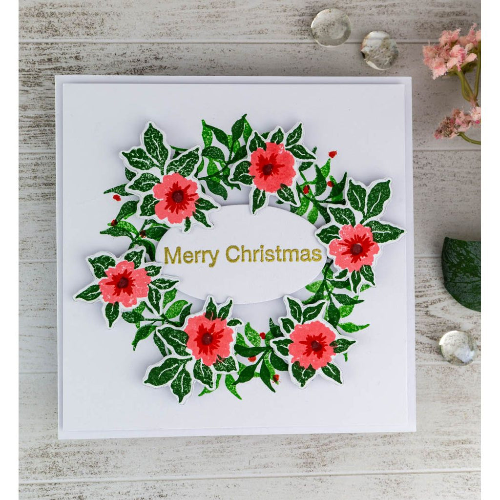 Altenew Mini Delight Nestled Whimsy Stamp and Die Set alt11133bn merry christmas