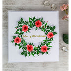 Altenew Mini Delight Nestled Whimsy Stamp and Die Set alt11133bn merry christmas