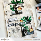 Altenew Mini Delight Potted Shelves Stamp and Die Set alt10824bn cats