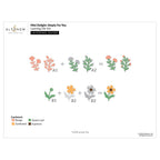 Altenew Mini Delight Simply For You Stamp and Layering Die Set alt11647bn layering guide
