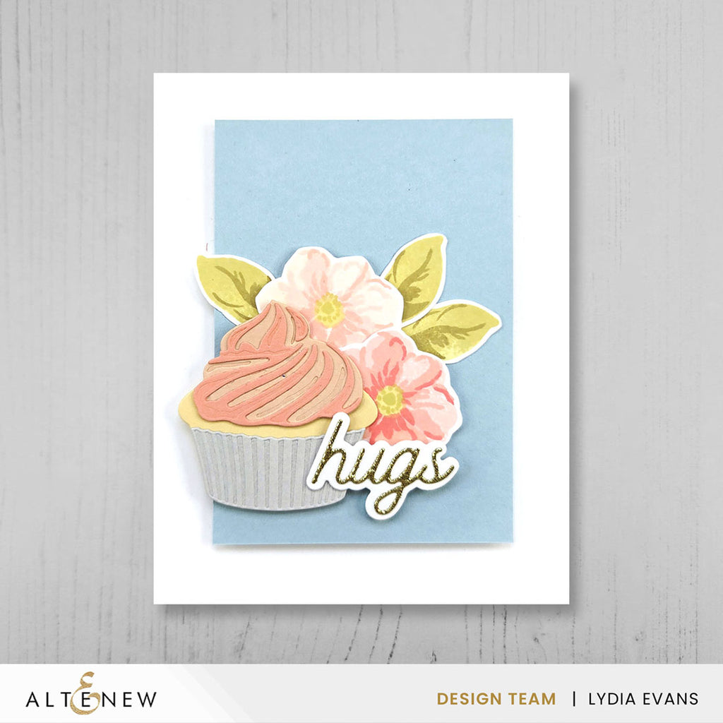 Altenew Mini Delight Sweet Life Clear Stamp and Die Set alt11060bn hugs