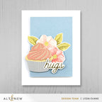 Altenew Mini Delight Sweet Life Clear Stamp and Die Set alt11060bn hugs