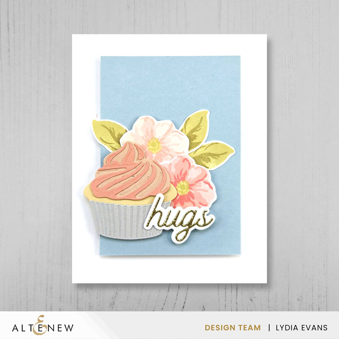 Altenew Mini Delight Sweet Life Clear Stamp and Die Set alt11060bn hugs